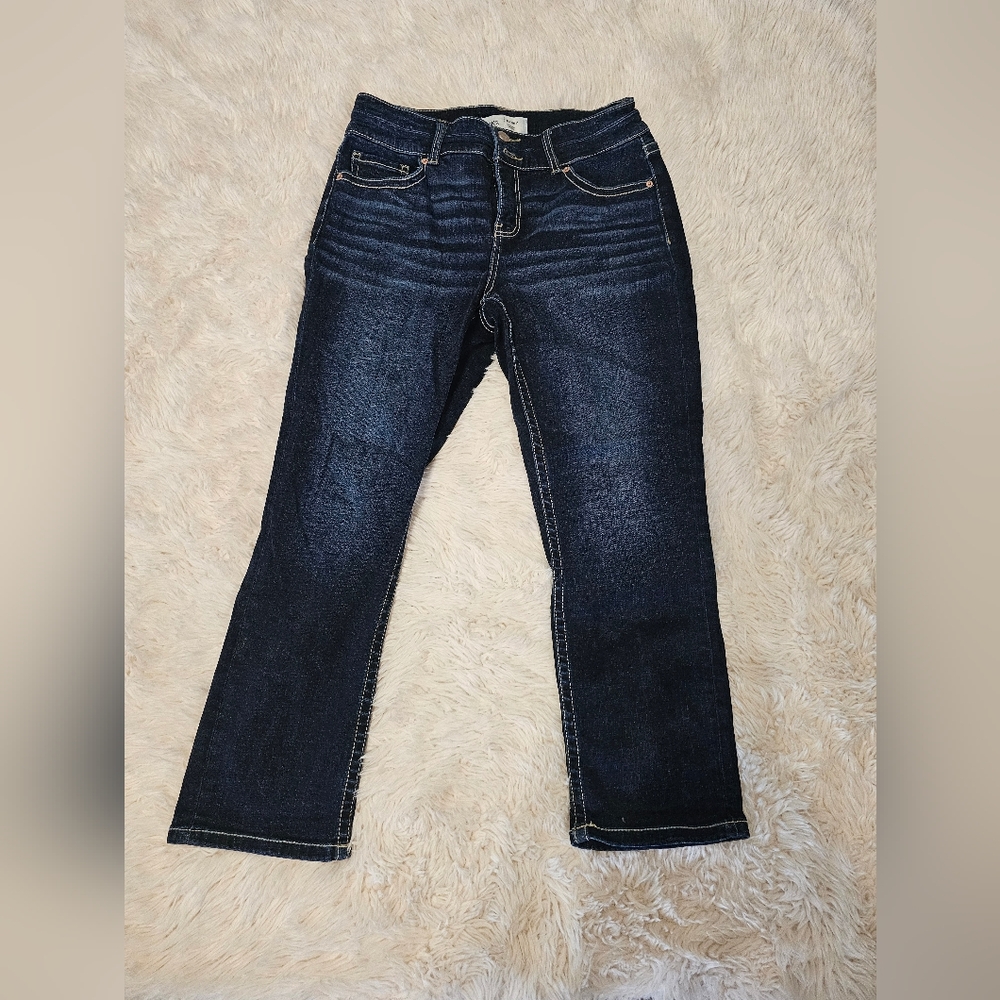 BKE Blue Straight Leg Jeans Classic Fit